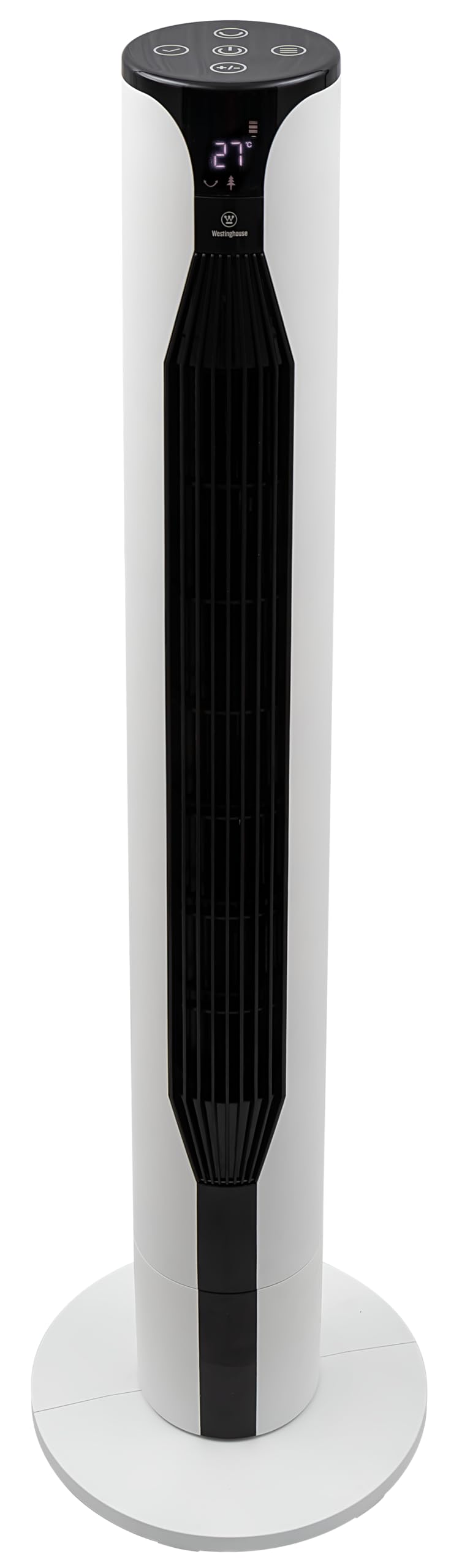 Westinghouse 42″ Slim & Quiet Bladeless Tower Fan with Remote Control | Touch & LED Display | 3 Speeds + 3 Modes (Normal/Natural/Sleep) | 70° Oscillation + 12-Hour Timer | WSFTYFE4208-image-43