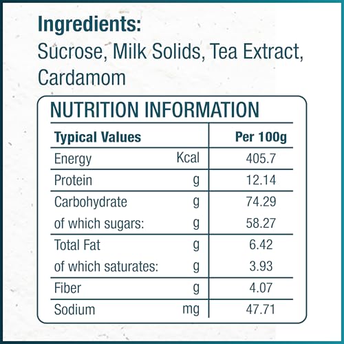 Image of Senso Cardamom Tea Premix - Karak Ready to Drink Chai with Cardamom and Low Sugar | Elaichi Flavor | 1 KG | Elaichi Tea | Instant Tea Premix | Elaichi Premix Chai 1KG (PACK OF 2)