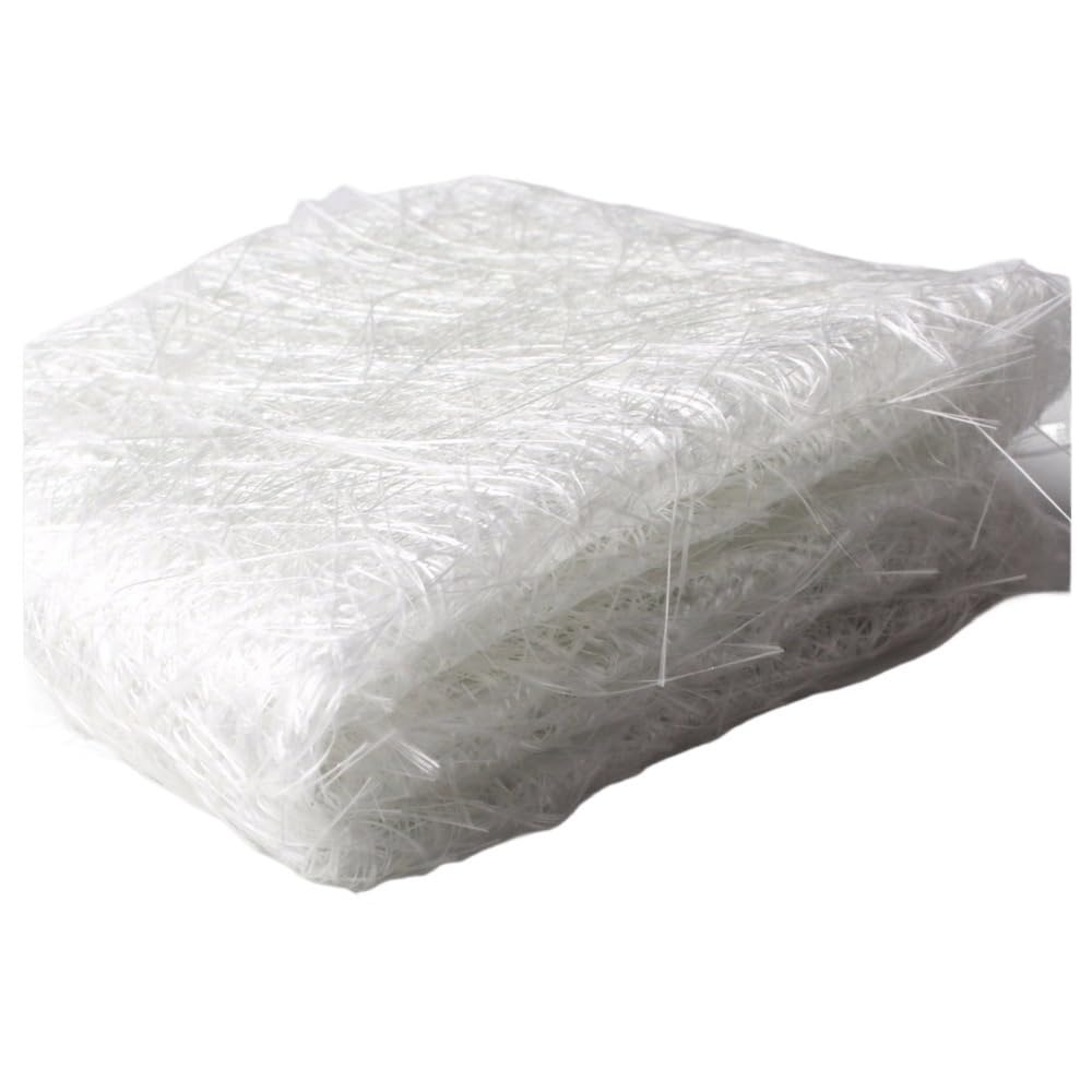 Niealkaliczna mata cięta z włókna szklanego do przemysłu stoczniowego - 150 do 450 g/m², 100 cm x 100 cm, materiał wzmacniający, 1 szt.(450)