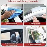 Żel krzemionkowy w kształcie litery J, rynienka deszczowa do przyczepy kempingowej, samoprzylepna, do pawilonu, biała, długość 10 m, profil ochronny krawędzi, nadaje się do pojazdów, ciężarówek
