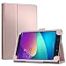 Infiland Verizon ASUS ZenPad Z8s Case - Premium Folio Smart Light Weight Stand Cover with Auto Sleep / Wake Feature for Verizon ASUS ZenPad Z8s ZT582KL 7.9 inch Tablet 2017 Release, Rose Gold