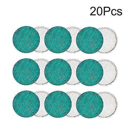 Purism 20PCS Filter Element, PM2.5 Special Replacement Filter Cotton, Electric mask Filter