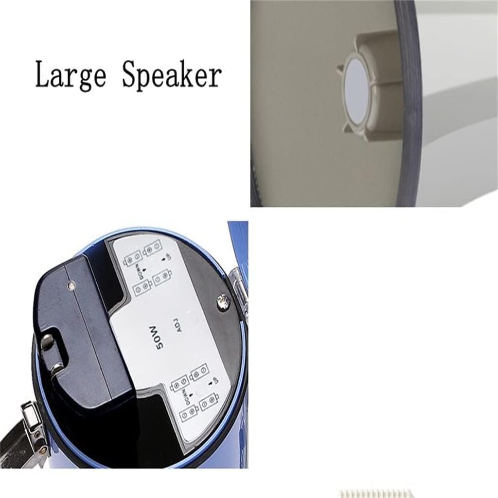 Altavoz Ventilador Megáfono Megáfono De Mano Altavoz Tipo Megáfono Grabable Volumen Ajustable Megáfonos para Exteriores Altavoz Ligero Altavoz Profesional