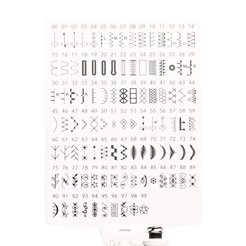 Janome Jw8100 Fully-Featured Computerized Sewing Machine With 100 Stitches, 7 Buttonholes, Hard Cover, Extension Table And 22 Accessories #TOP4