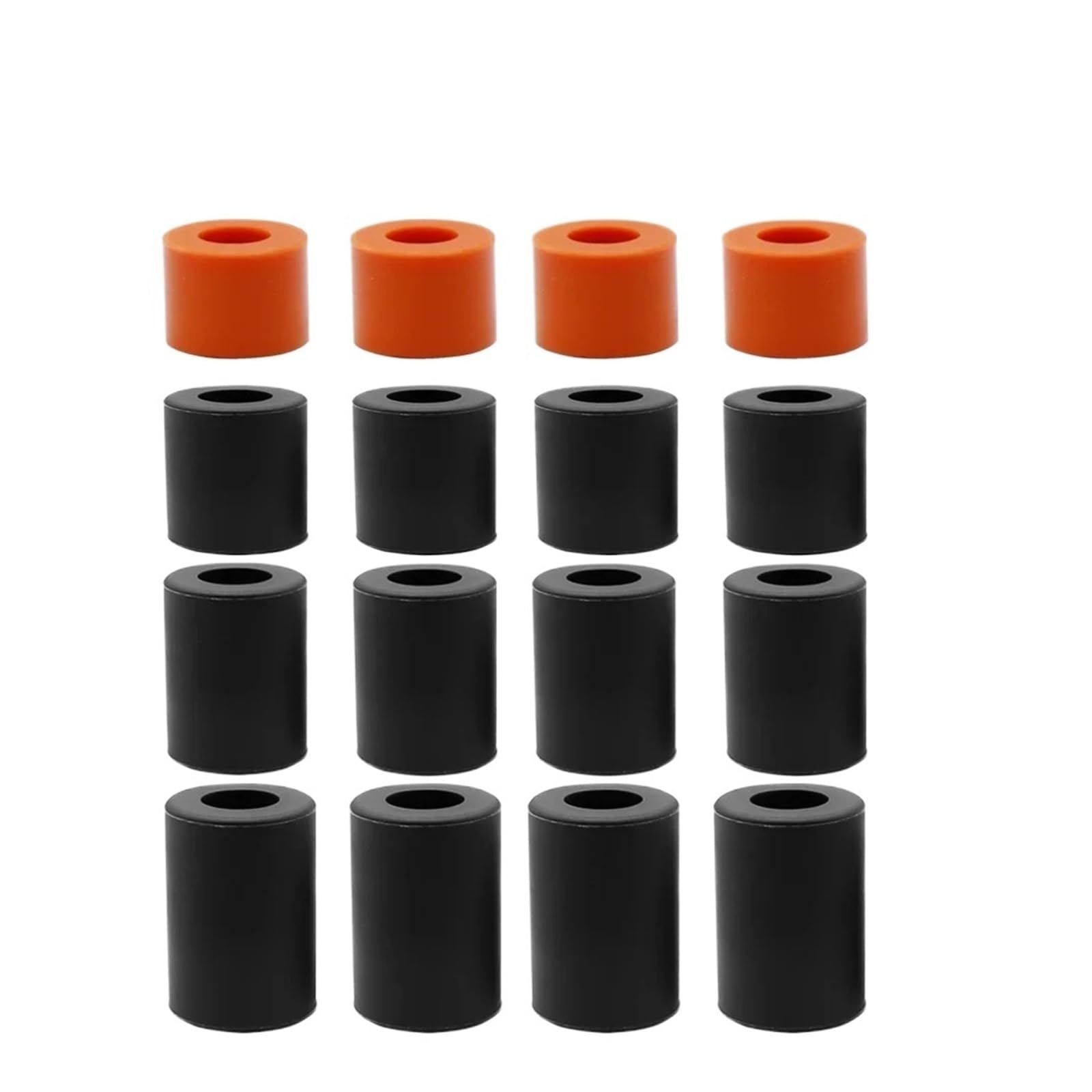 Columna de nivelación de Cama Caliente de Silicona CR-10 Ender-3 | Separador de silicona 12/16/18/26mm, para impresoras CR-10, CR10S, Ender-3(M3 18MM Brown,5)