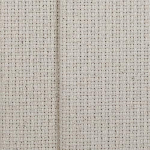 Image of KCS 16 Count Cotton Cross Stitch Aida Cloth Needlework Fabric (59 inch x 1 Yard,Oatmeal)