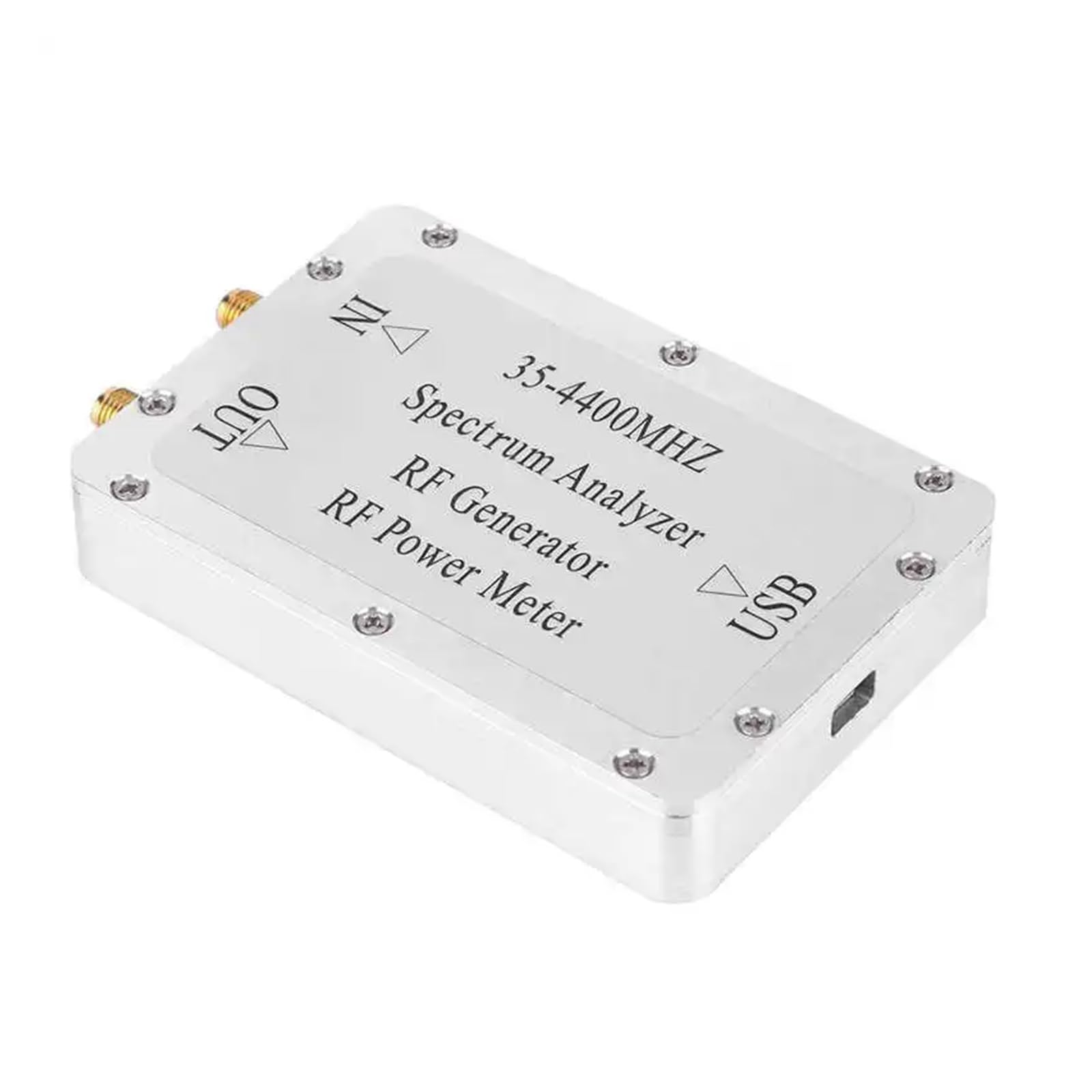 Analizator widma 35-4400 MHz CNC obudowa ze stopu aluminium, źródło przemiatania, miernik mocy,Potężne Funkcje