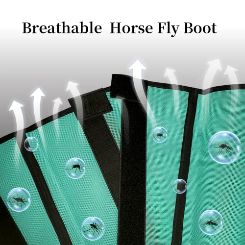 Nizhome Horse Fly Boots, 4 Pack Fly Boots For Horses thumb #4
