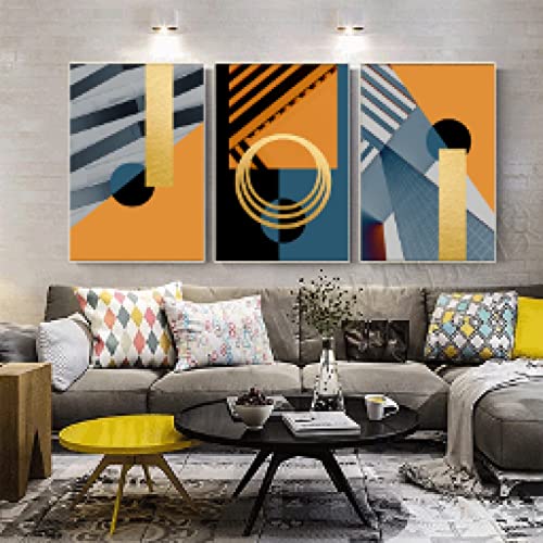 Impression murale géométrique sur toile haute définition 30x45 - 2