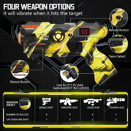 Osalon 2140E Laser Tag Guns Set Of 4 thumb #2