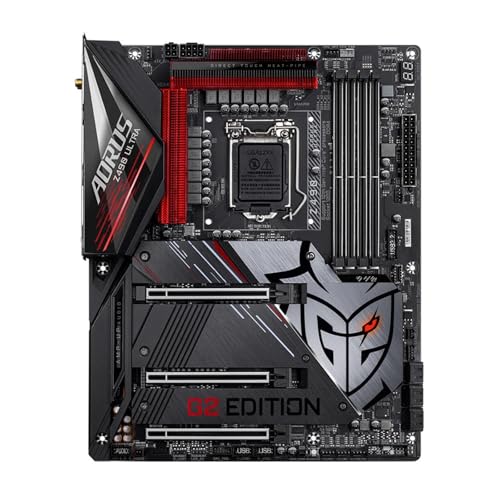 Fit for Gigabyte Z490 AORUS Ultra G2 Motherboard Support I9-10900K I7-10700 I5 10400 I3-10300 CPU LGA1200 DDR4 4400MHz M.2 NVME PCIe 4.0 Game Motherboard