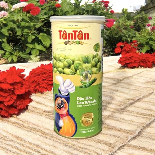 Image of Combo - Green Peas with Wasabi - Dau Hoa Lan Vi Mu Tat - 7 Oz per Can with 2 Cans per Order