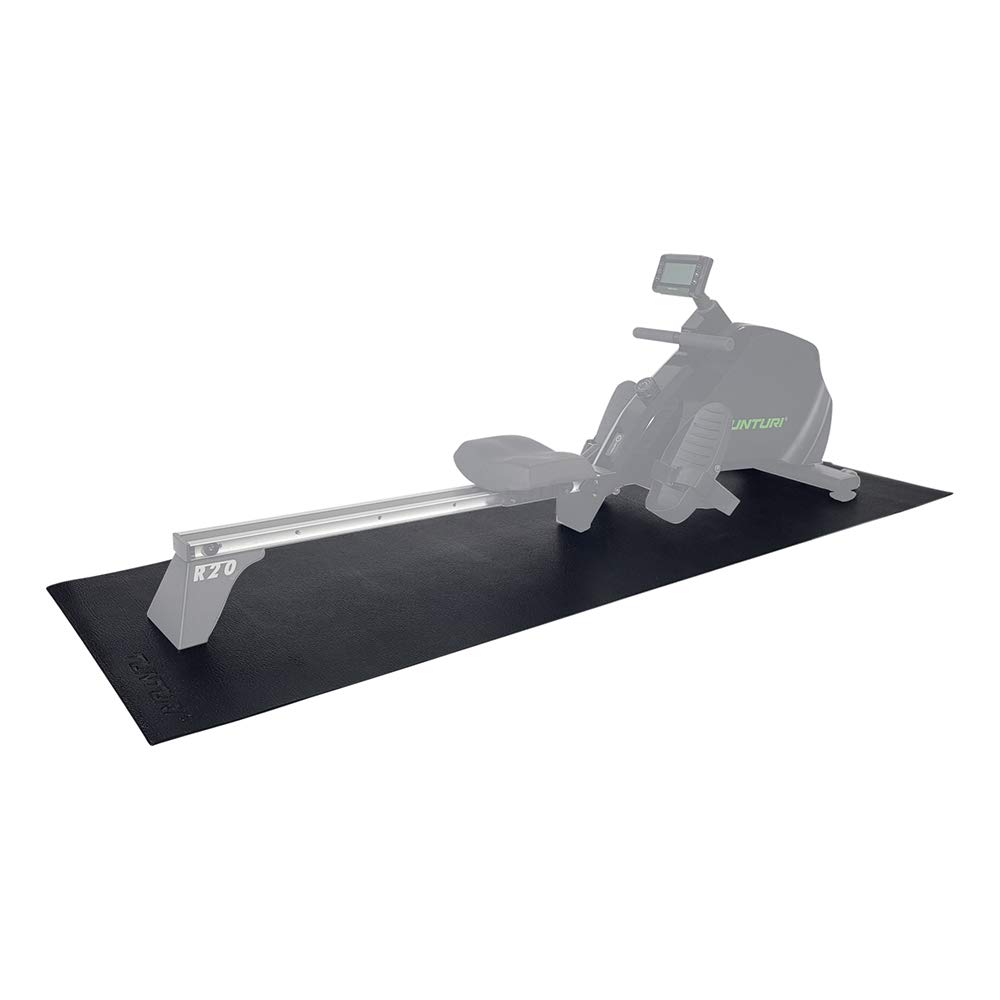 Tunturi-Fitness 14Tusfu120 Alfombrilla Protectora para Máquinas de Musculación, Unisex Adulto, Negro, 200 x 92.5 cm