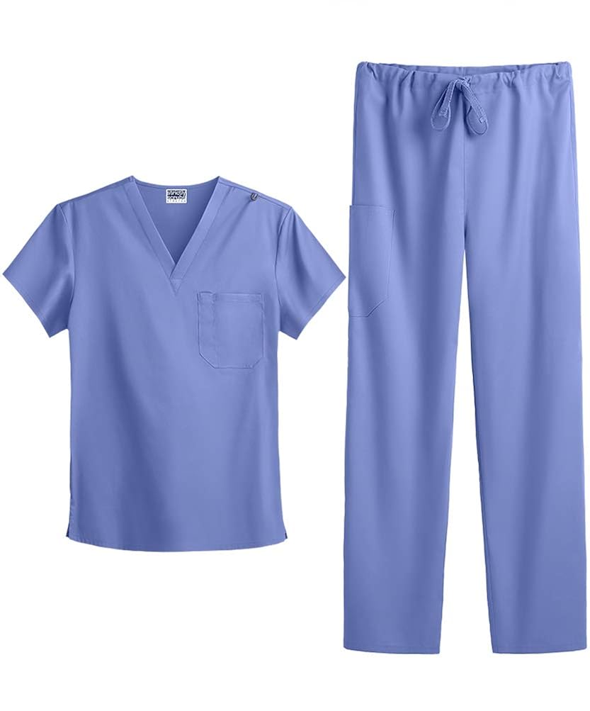 Buy Strictly Scrubs Unisex Four Way Stretch Scrub Set (XS3X, 6 Colors