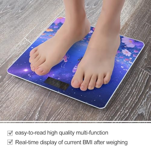 Báscula Digital Negra y Dorada de Mármol para Baño miniatura 5