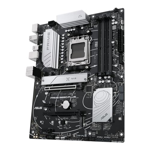 PRIME B650 PLUS-CSM, Scheda Madre AMD ATX, Ryzen 9000/8000/7000, DDR5, PCIe 5.0, Supporto M.2, SATA 6 Gbps, Lan 2.5Gb, DP, HDMI, 8xUSB Anteriori e 7xUSB Posteriori, AURA Sync, Nera - Scheda madre - Immagine 4