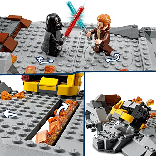 Star Wars Obi-Wan Kenobi vs. Darth Vader, Modellino da Costruire, Minifigure di Tala Durith con Pistola Giocattolo Blaster e Spade Laser 75334 - Lego - Immagine 3