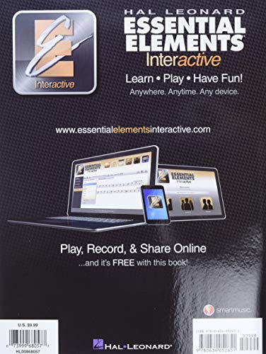 Hal Leonard 868057 Essential Elements For Strings - Book 2 With Eei: Violin thumb #1