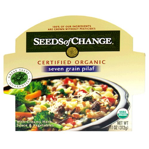 Seeds of Change, Seven Grain Pilaf, 11 oz (Frozen