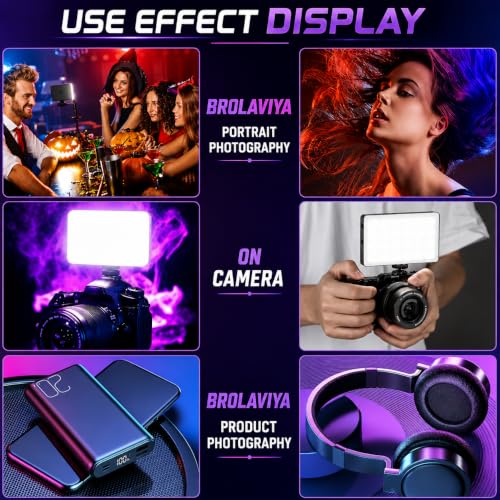 BROLAVIYA 1800mAh RGB Video Light Rgb Bar Pocket Light - Image 5