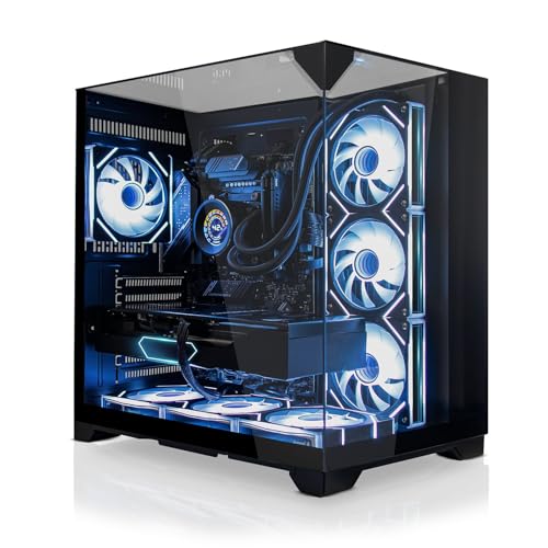 SYSTEMTREFF PC Gamer High-End Intel Core i9-14900K 8x6GHz | Nvidia RTX 5070 12 Go | 2To M.2 NVMe | 32Go DDR5 RAM | Windows 11 | Ordinateur de Bureau pour Les...