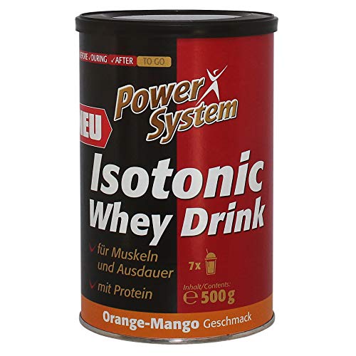Preisvergleich Produktbild Power System Isotonic Whey Drink - 500g Orange-Mango