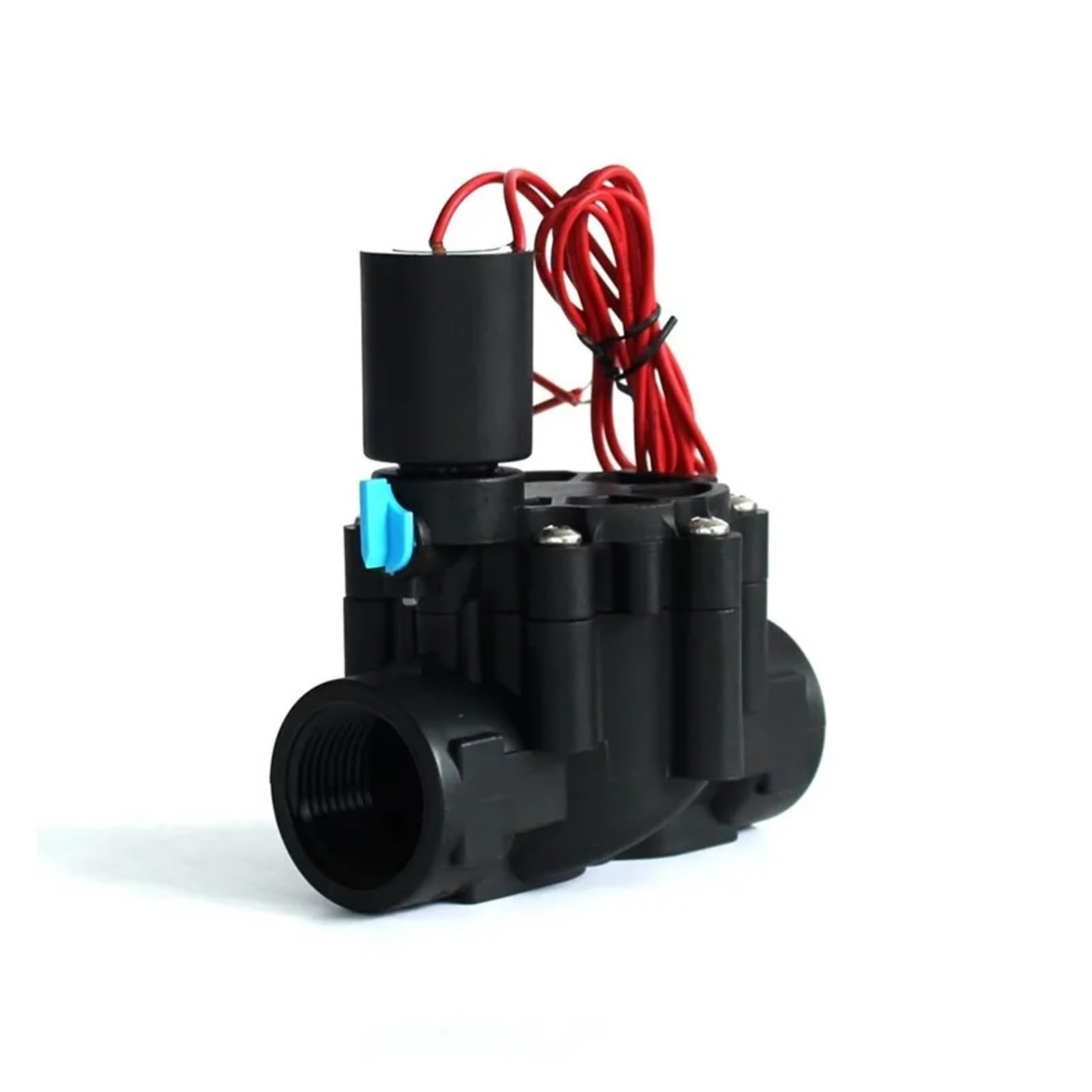 Xuro Elettrovalvola for irrigazione normalmente chiusa da 1 "220V 12V 24V Elettrovalvola in nylon for irrigazione paesaggistica da giardino agricolo(12VDC)
