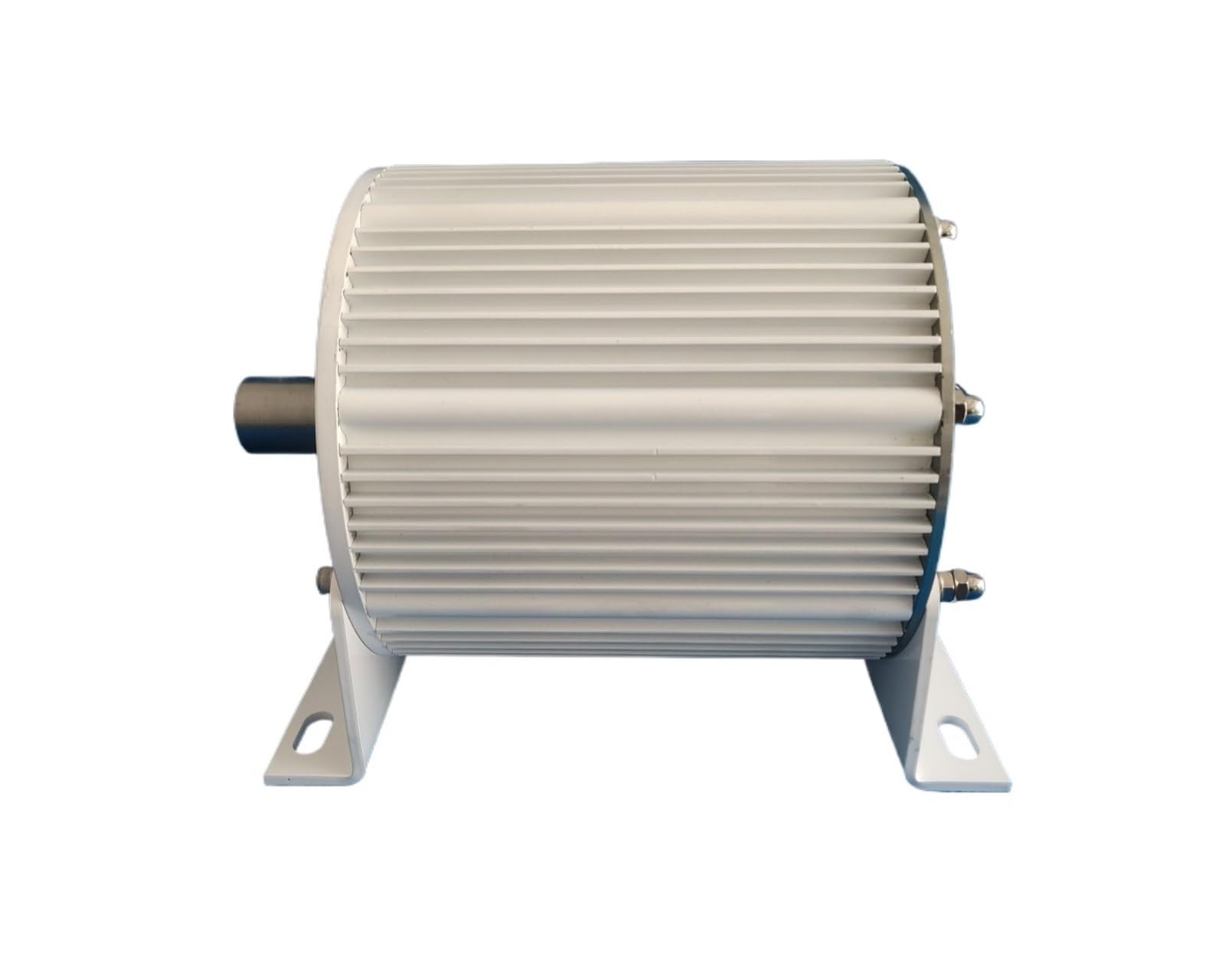 Trójfazowy generator z magnesami stałymi o niskiej prędkości 8 kW, 6000 W 48 V 96 V 110 V 220 V do ochrony energii wiatrowej i wody (z podstawą, 48 V_6000 W)
