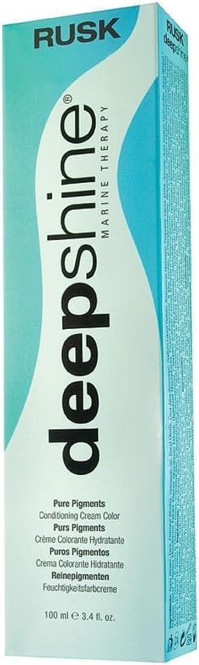 RUSK Deepshine Pure Pigments Conditioning Cream Color 7.8CH, Medium Caramel Blonde, 3.4 oz