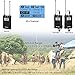 Wireless Lavalier Microphone, with Carrying Bag,Comica CVM-WM100 PLUS UHF 48 Channels Dual Lapel Microphone System for DSLR Cameras, XLR Camcorder, Phone, Lav Mic for Interview Youtube Video Shotting