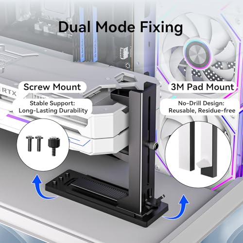 Soporte GPU ajustable para tarjetas gráficas universal miniatura 6