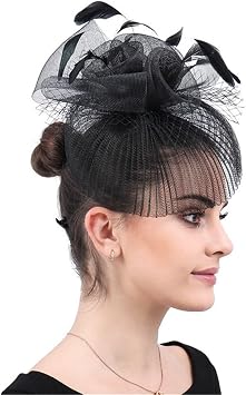 Fashion Black Kentucky Hats for Women