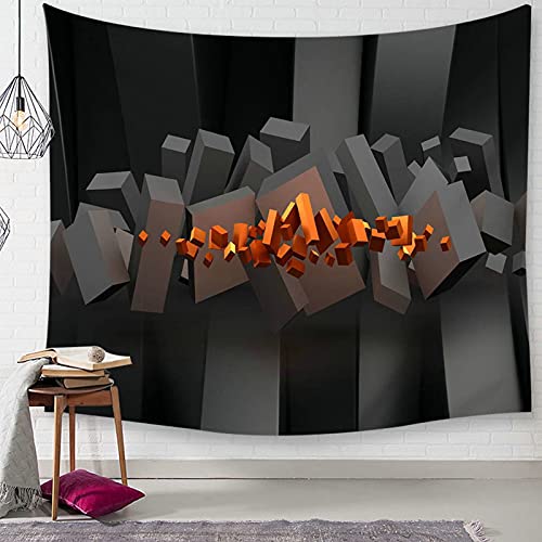 Tapiz de pared KnSam con diseño rectangular de poliéster ideal para cuartos 3