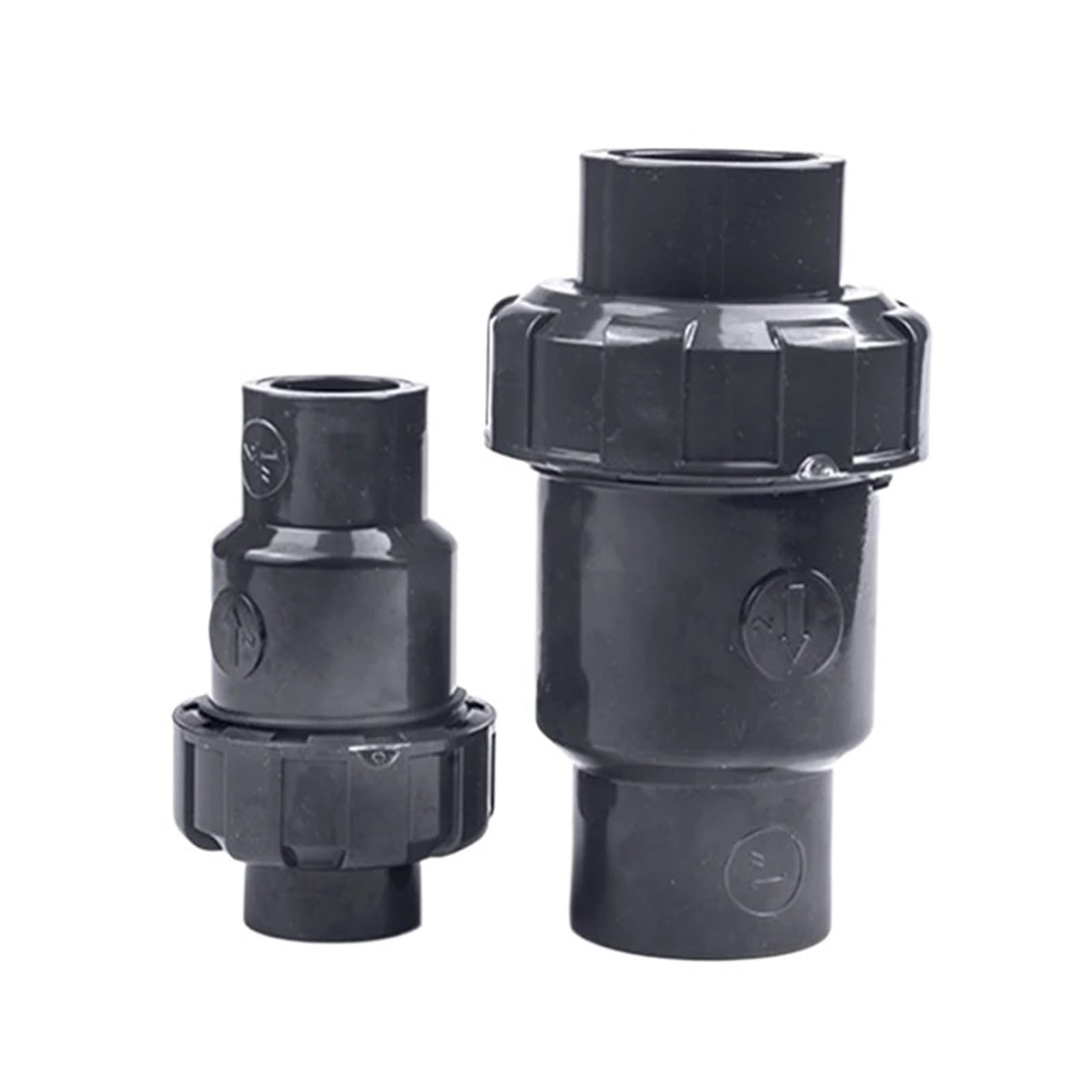 Dkgnyxnplj Dn25(Id32mm) 1Pcs Ball Non Return Check Valve 1 Way Valve Vertical Pvc Check Valve(Dn25(Id32mm))