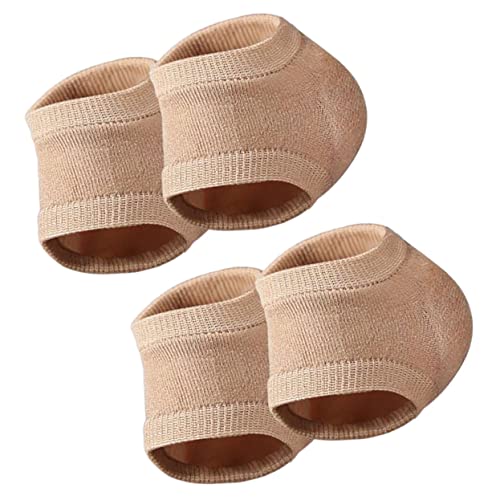 HAPINARY Comfortable Heel Socks Toeless Heel Covers for Men Women Boys and Girls Anti-Fragment Socks