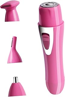 CALLARON Recortadora de Eléctrica USB Recargable Práctico Hombres y Mujeres Afeitadora Color Rosa