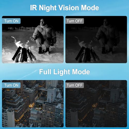Videokamera 8K Camcorder 64MP 18X Digital Zoom Vlogging-Kamera für YouTube 3,0 Zoll Touchscreen WiFi IR-Nachtsicht Videokamera mit 2,4 G-Fernbedienung, SD-Karte und 2 Batterien – Bild 5