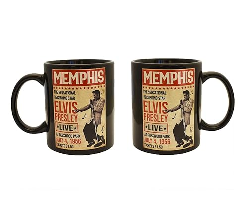 Elvis Presley 11 oz. Mug - Memphis Poster - Mid-South Products