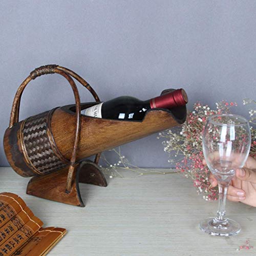 Soporte para botellas de vino vintage 24x10x34 cm miniatura 6