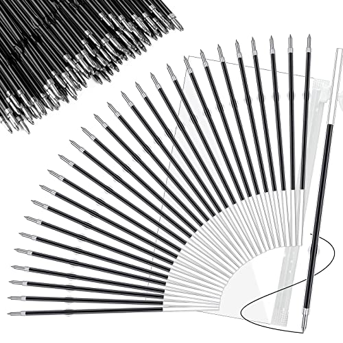 AYSYR 30 Kugelschreiber-Minen Set - 1,0mm Für G2-Stifte In Schwarz & Blau