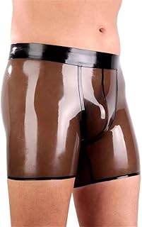 Men's Latex Underpants Latex Shorts Short Pants Latex Briefs Latex Panties Latex Underwear