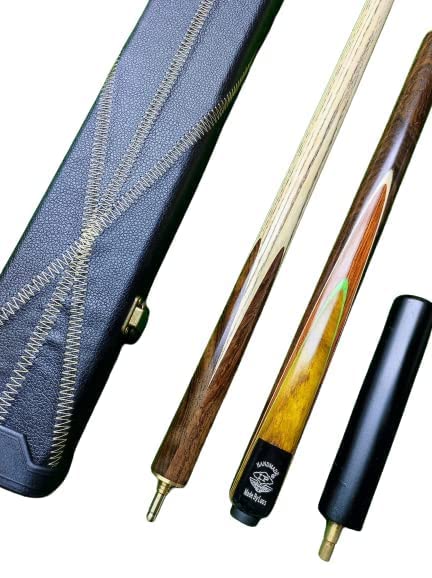 Laxmi Ganesh Billiard Snooker and Pool L.P Handmade cue Stick with Extension and Leather cue case-image-38