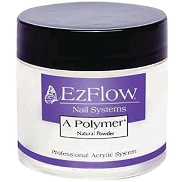 EZ Flow A Polymer Natural False Nails, 8 Ounce