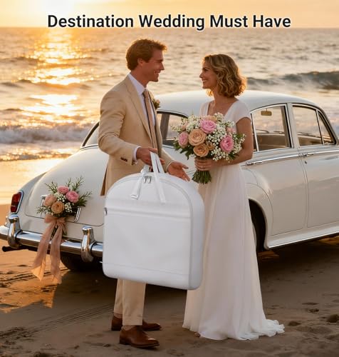 MISSLO 2-in-1 Wedding Dress Garment Bag