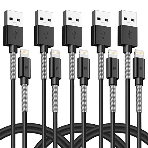 Black Friday 80 OFF iPhone Charger,PURIDEA 5Pack 3Ft Lightning Cable