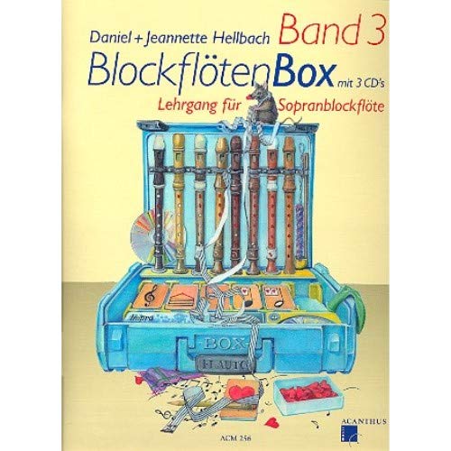 Acanthus Music Blockflötenbox Band 3 + 3CD's