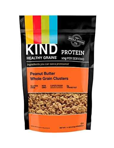 image for KIND Healthy Grains Clusters, Peanut Butter Whole Grain Granola, 10g P