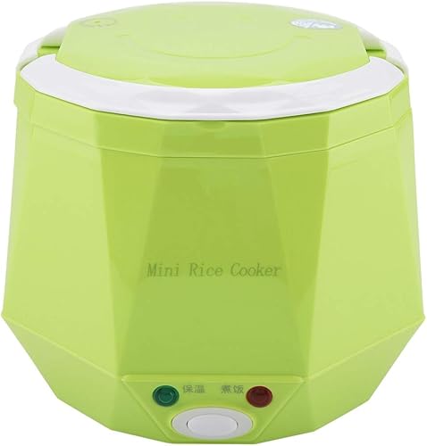 1.3L 12V 100W Almuerzo eléctrico olla de arroz eléctrica Caja Mini USB Arrocera extraíble Grado alimenticio Doble hebilla de seguridad Cocinar