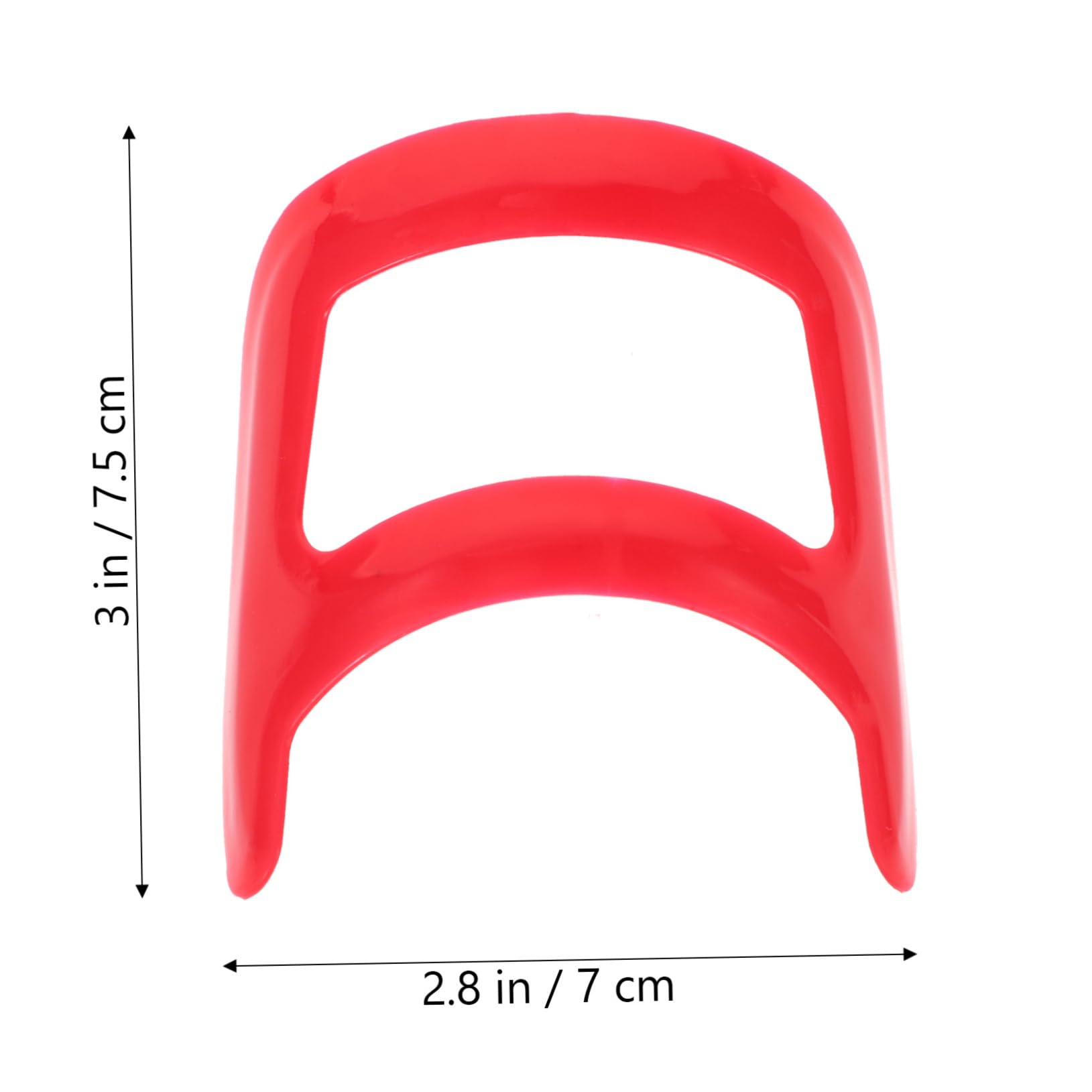 FOMIYES Beard Ruler 2pcs Styling Ruler for Beard Shape Modelling Tool Shaving Guide