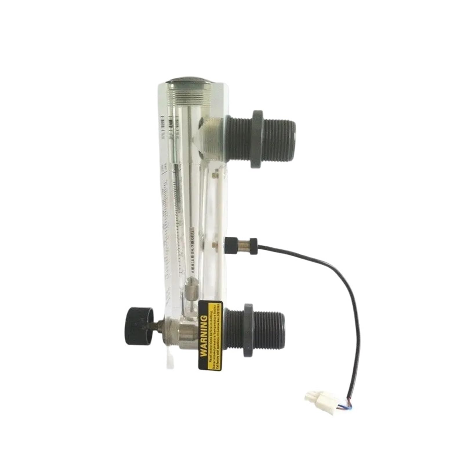 VKvmNYlxx Panel Type Flowmeter LZM-25 with Control Valve and Flow Sensor with Upper and Lower Limits (Add Flow Switch)